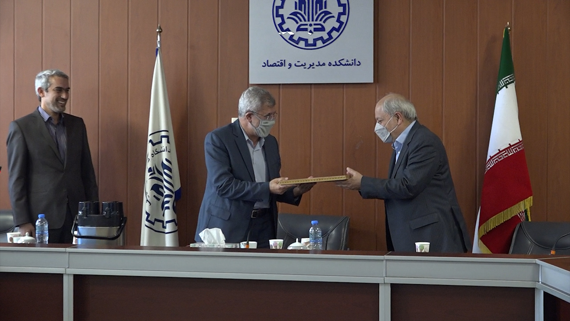 مراسم تقدیر و تودیع دکتر مسعود نیلی